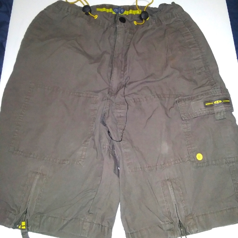 OTE boys shorts M 10/12 clay color